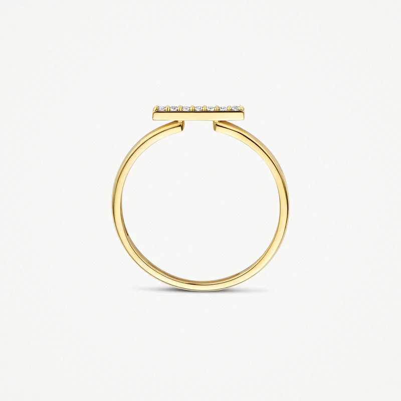 Blush – Bague – Zirconiums – vue 2