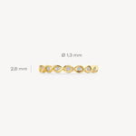Blush – Bague – Zirconiums – vue 3