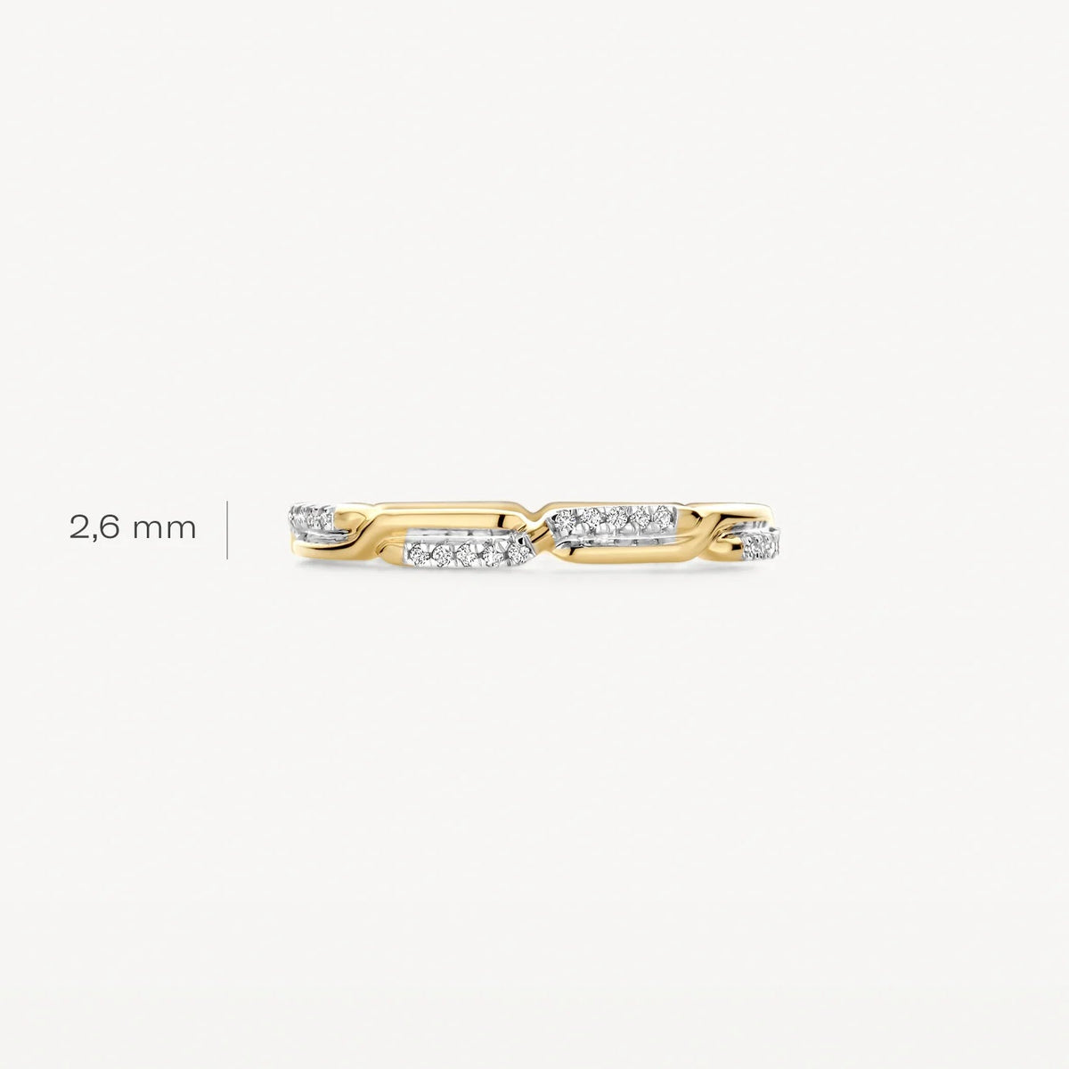 Blush – Bague – Zirconiums – vue 2