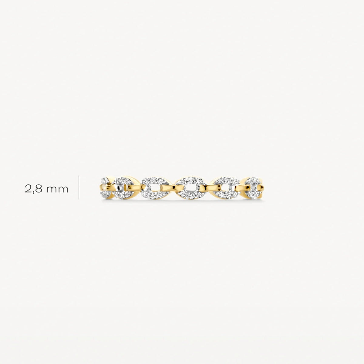 Blush – Bague – Zirconiums – vue 3