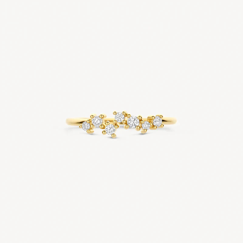 Blush – Bague – Zirconiums – vue 4