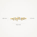 Blush – Bague – Zirconiums – vue 2