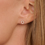 Blush – Boucles d'oreilles – Zirconium – vue 3