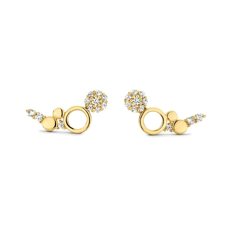 Blush – Boucles d'oreilles – Zirconiums