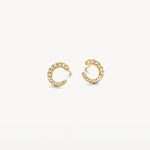 Blush – Boucles d'oreilles – Zirconiums – vue 2
