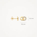 Blush – Boucles d'oreilles – Zirconium – vue 5