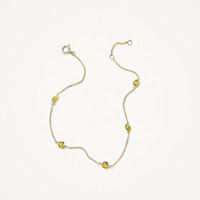 Blush – Bracelet – Péridots – vue 3