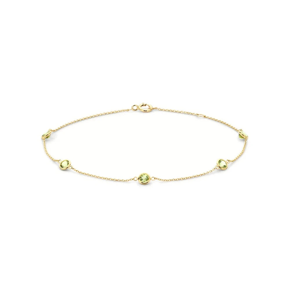 Blush – Bracelet – Péridots