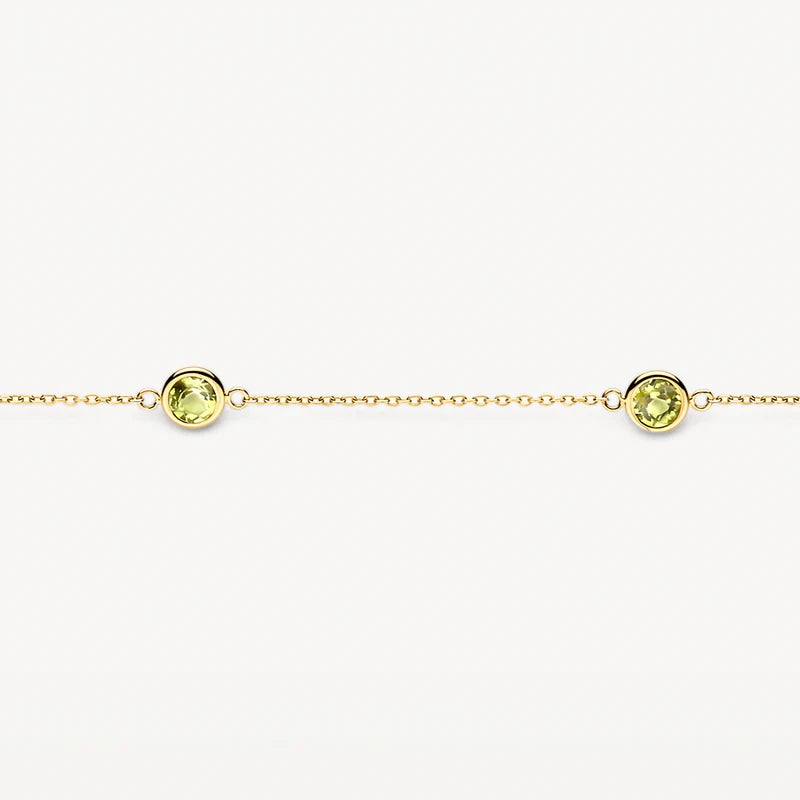 Blush – Bracelet – Péridots – vue 2