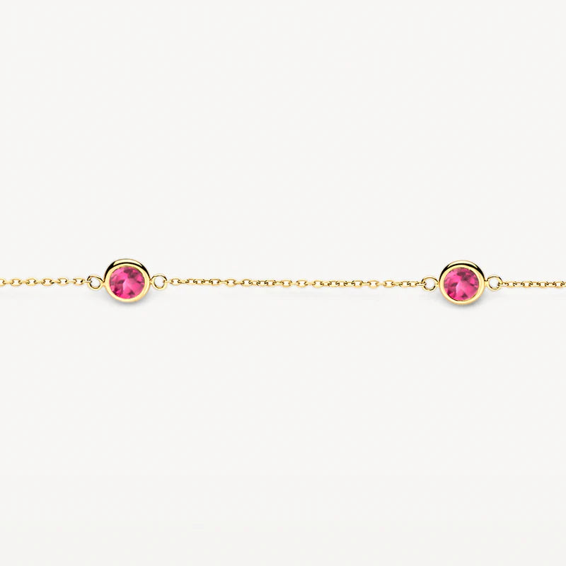 Blush – Bracelet – Rhodolite – vue 2