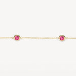 Blush – Bracelet – Rhodolite – vue 2