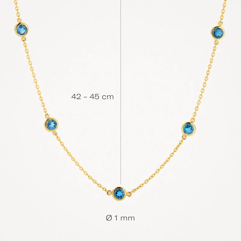 Blush – Collier – Topaze – vue 2