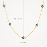 Blush – Collier – Topaze – vue 2