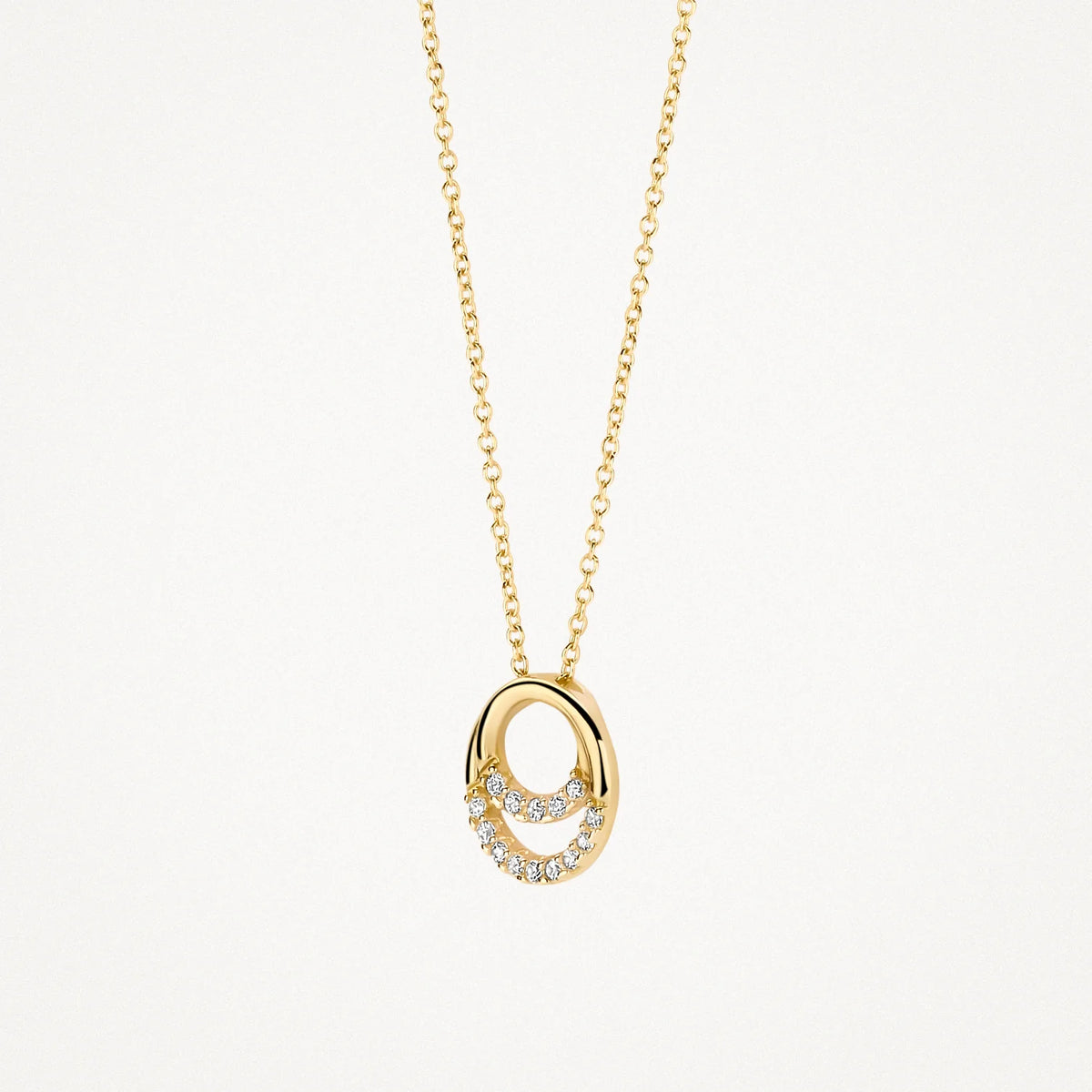 Blush – Collier – Zirconiums – vue 2