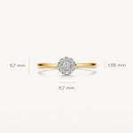 Blush Diamonds – Bague – Solitaire – vue 3