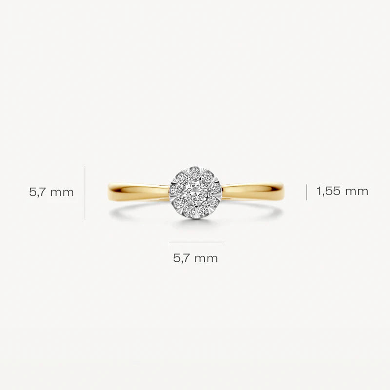 Blush Diamonds – Bague – Solitaire – vue 3