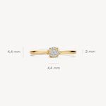 Blush Diamonds – Bague – Solitaire – vue 3