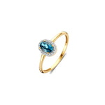 Blush Diamonds – Bague – Topaze & Diamants