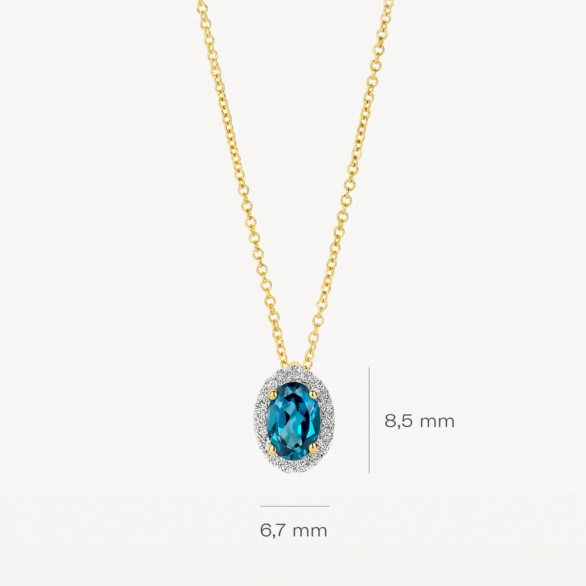 Blush Diamonds – Collier – Diamants & Topaze London – vue 4