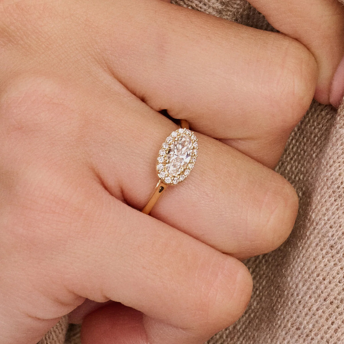 Blush Lab Diamonds – Bague – vue 4