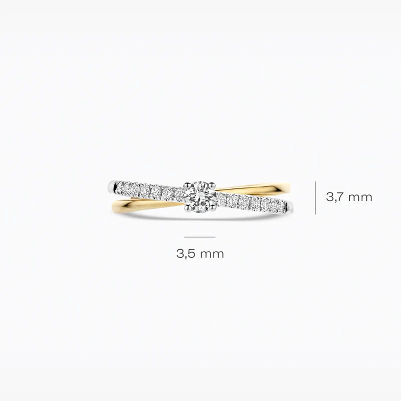 Blush Lab Diamonds – Bague – vue 4