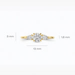 Blush Lab Diamonds – Bague – vue 4