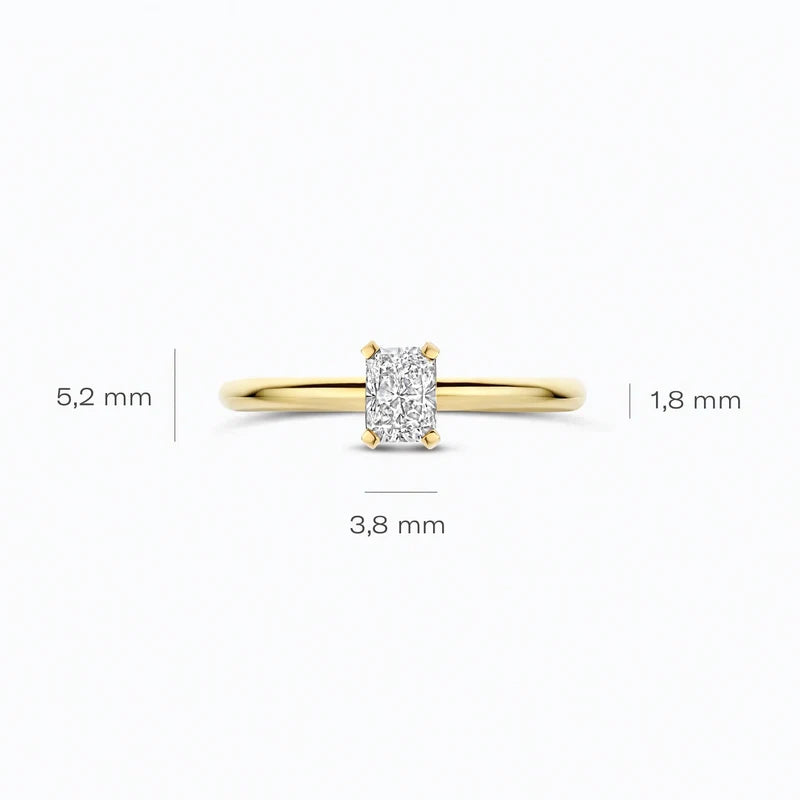 Blush Lab Diamonds – Bague – vue 3