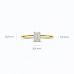 Blush Lab Diamonds – Bague – vue 3