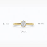 Blush Lab Diamonds – Bague – vue 3