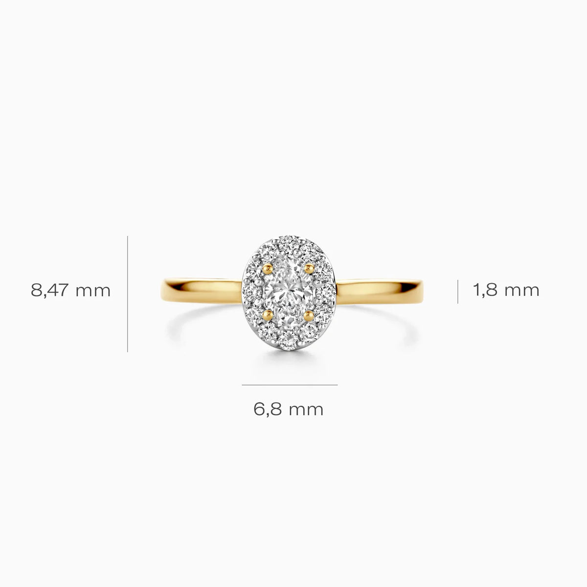 Blush Lab Diamonds – Bague – vue 3