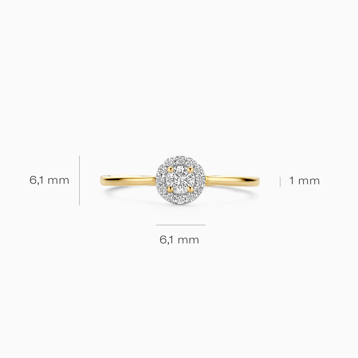 Blush Lab Diamonds – Bague – vue 4