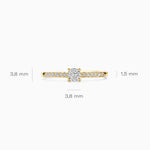 Blush Lab Diamonds – Bague – Solitaire – vue 4