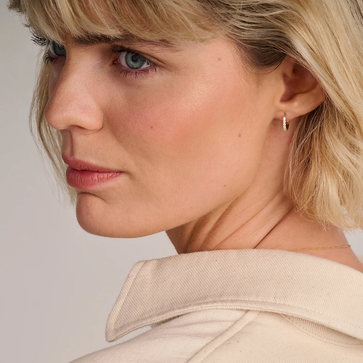 Blush Lab Diamonds – Boucles d'oreilles – vue 2