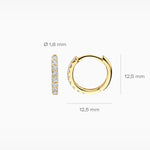 Blush Lab Diamonds – Boucles d'oreilles – vue 5