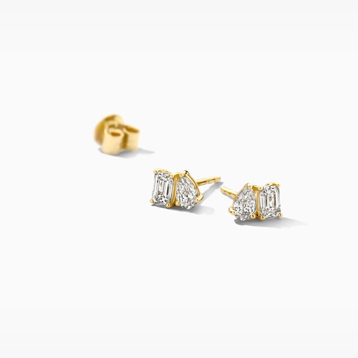 Blush Lab Diamonds – Boucles d'oreilles – vue 3