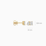 Blush Lab Diamonds – Boucles d'oreilles – vue 5