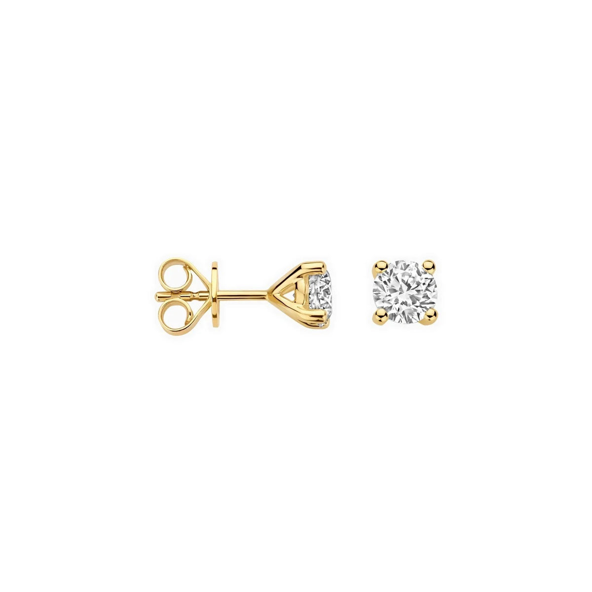 Blush Lab Diamonds – Boucles d'oreilles – Solitaires