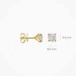 Blush Lab Diamonds – Boucles d'oreilles – Solitaires – vue 5