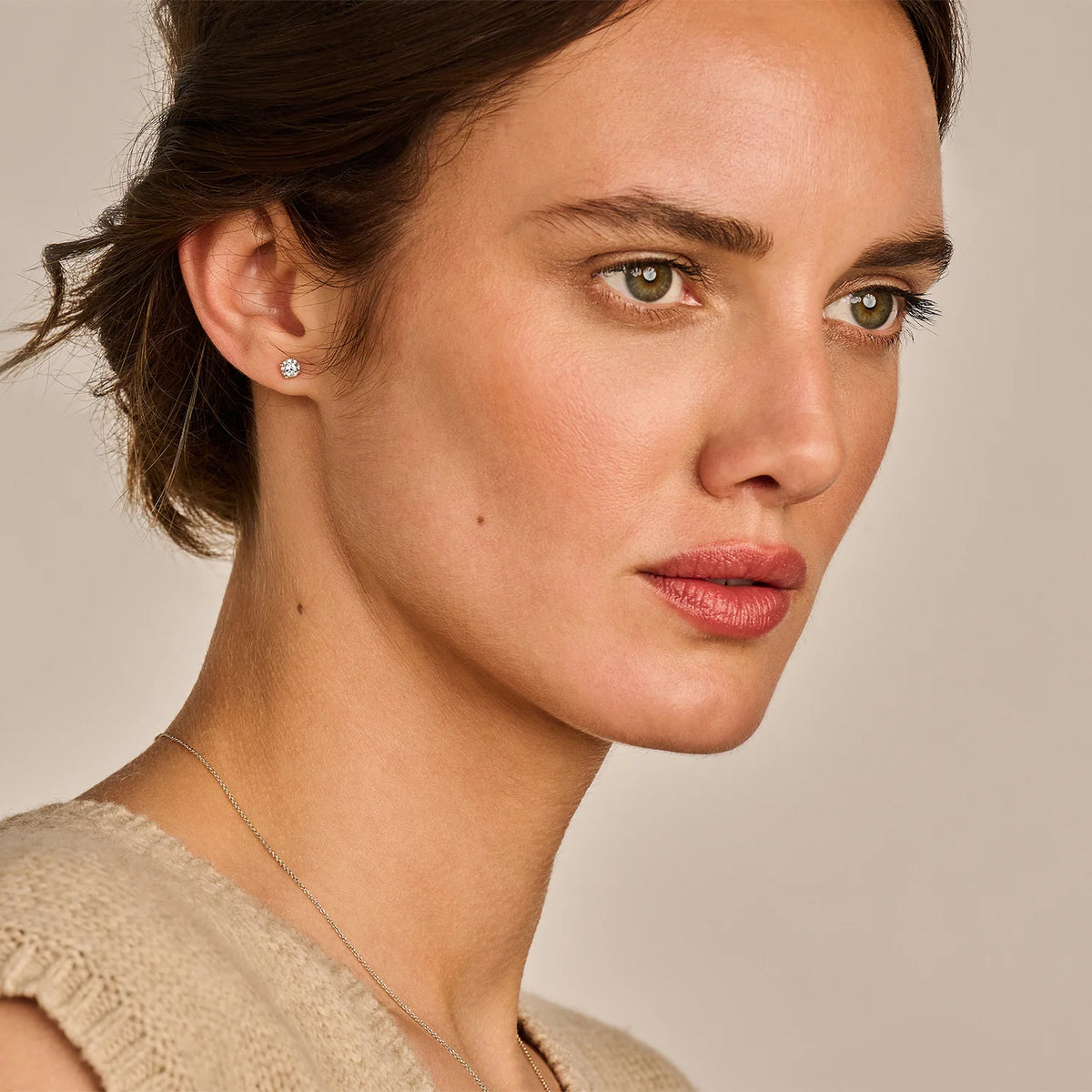 Blush Lab Diamonds – Boucles d'oreilles – Solitaires – vue 3