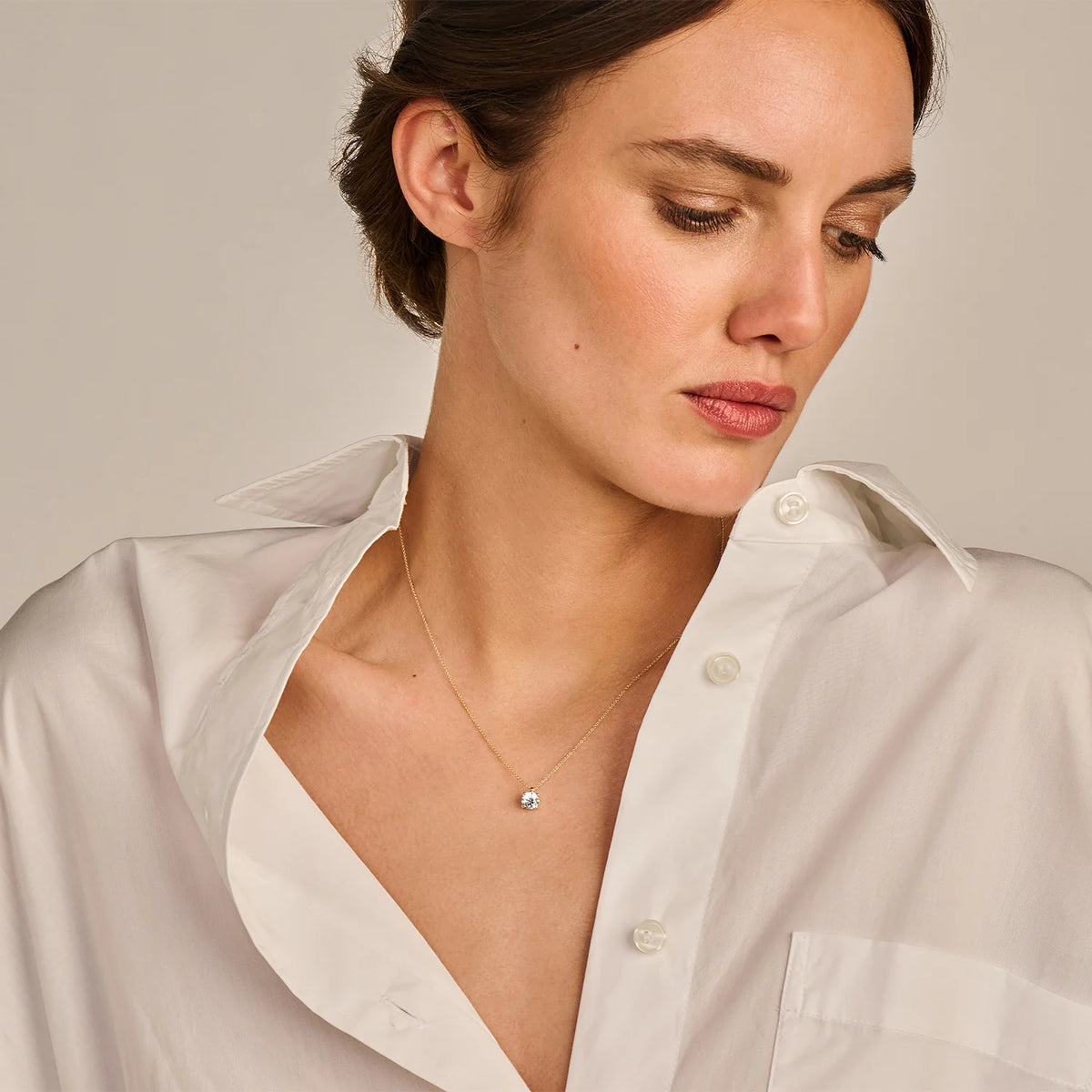 Blush Lab Diamonds – Collier – vue 3