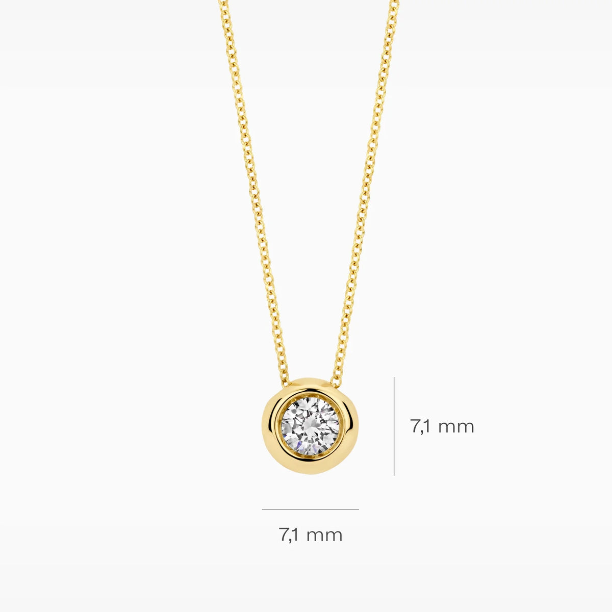 Blush Lab Diamonds – Collier – vue 3