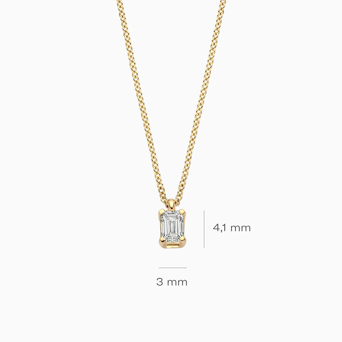 Blush Lab Diamonds – Collier – vue 4