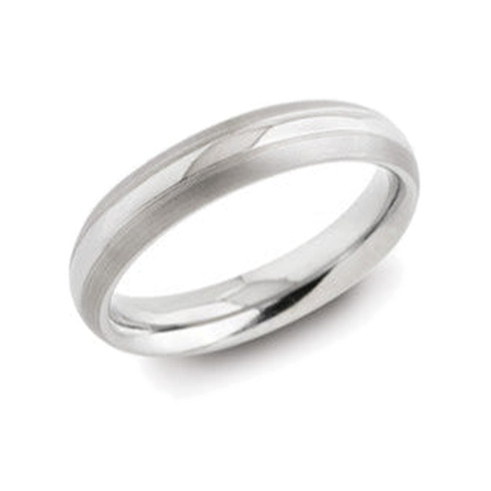 Boccia – Bague Homme – Titane