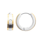 Boucles d'oreilles – Acier – vue 2