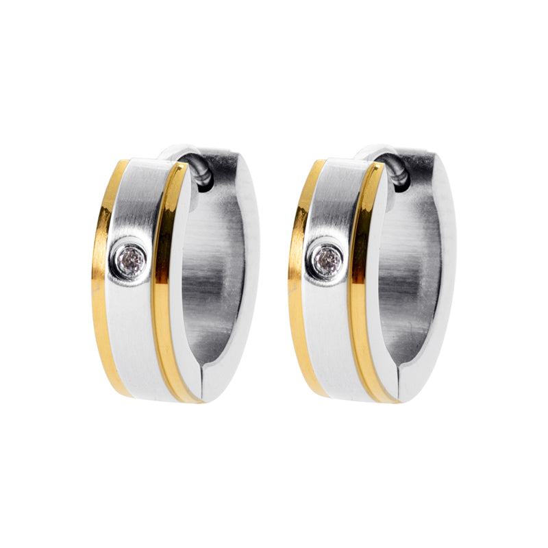 Boucles d'oreilles – Acier