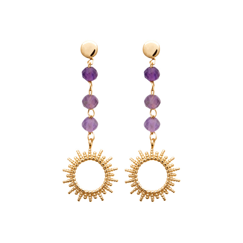 Boucles d'oreilles – Plaqué or