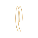Boucles d'oreilles – Plaqué or – vue 2