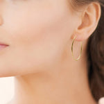 Boucles d'oreilles – Plaqué or – vue 3