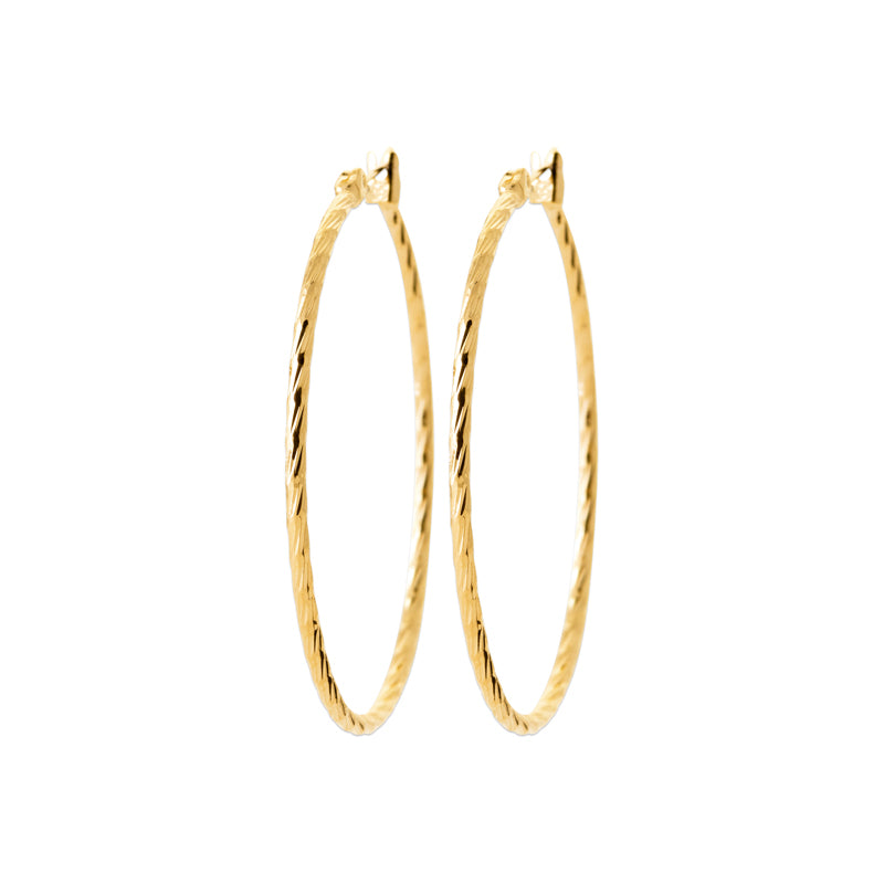Boucles d'oreilles – Plaqué or
