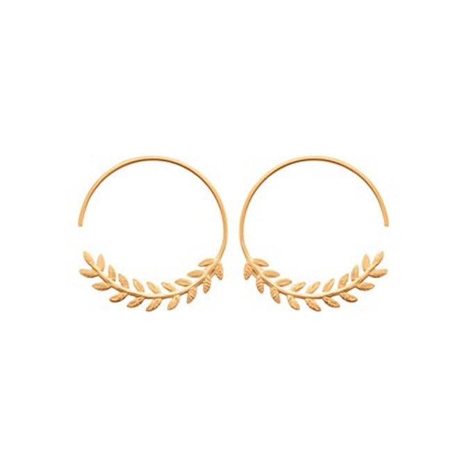 Boucles d'oreilles – Plaqué or